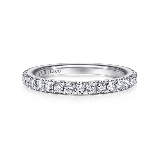 Gabriel - 14K White Gold Matching Wedding Band