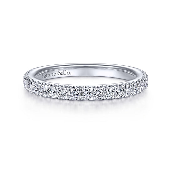 Gabriel - 14K White Gold Matching Wedding Band