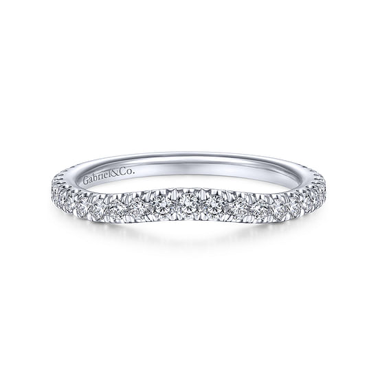 Gabriel - 14K White Gold Matching Wedding Band