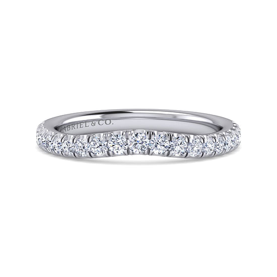 Gabriel - 14K White Gold Matching Wedding Band