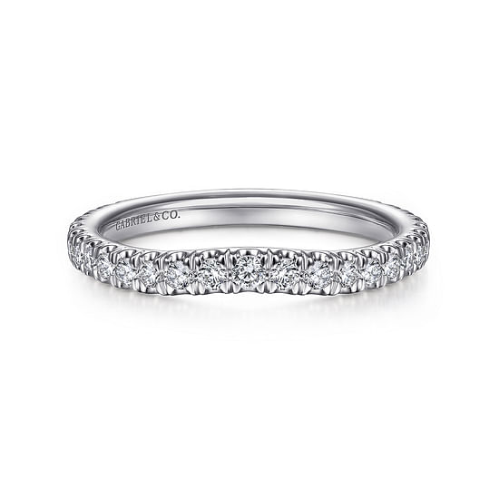 Gabriel - 14K White Gold Matching Wedding Band