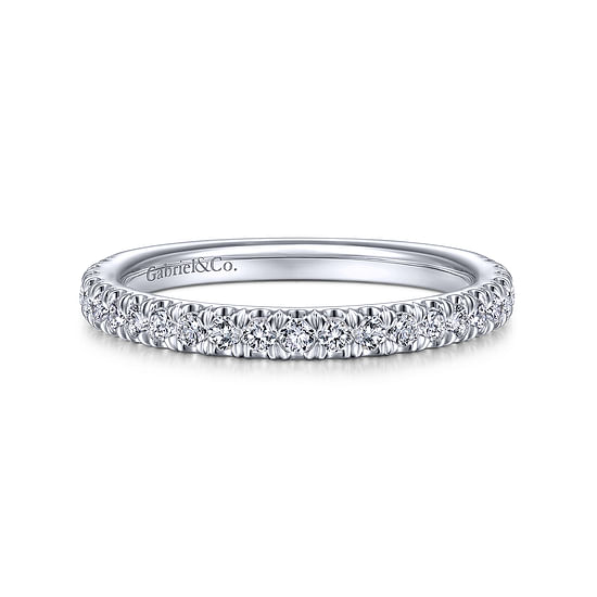 Gabriel - 14K White Gold Matching Wedding Band