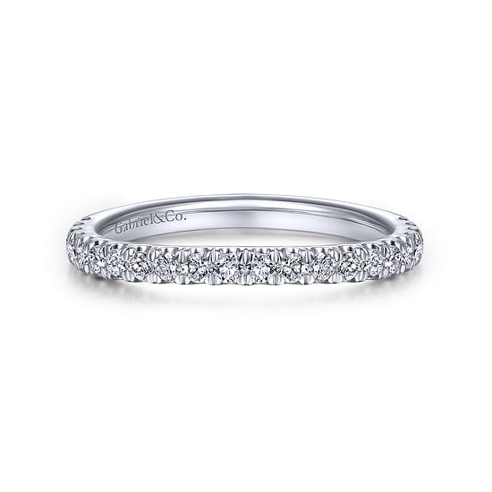 Gabriel - 14K White Gold Matching Wedding Band