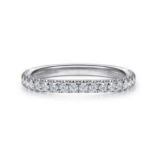 Gabriel - 14K White Gold Matching Wedding Band