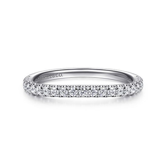 Gabriel - 14K White Gold Matching Wedding Band