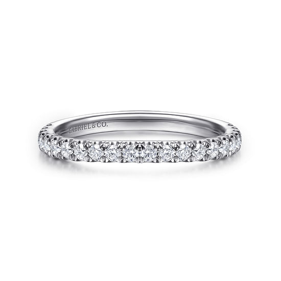 Gabriel - 14K White Gold Matching Wedding Band