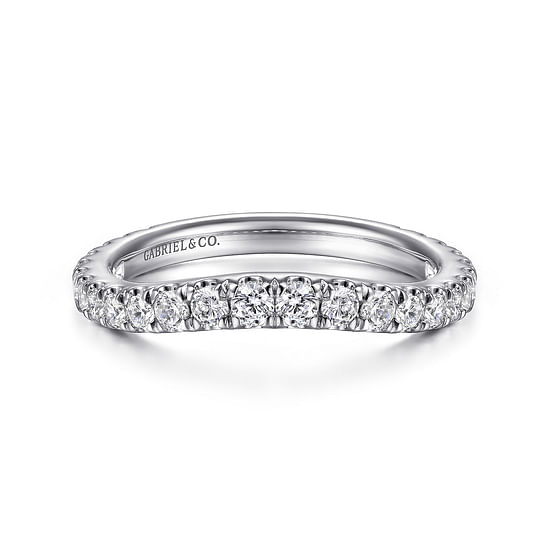 Gabriel - 14K White Gold Matching Wedding Band