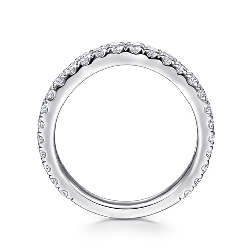 14K White Gold Matching Wedding Band