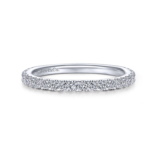 Gabriel - 14K White Gold Matching Wedding Band