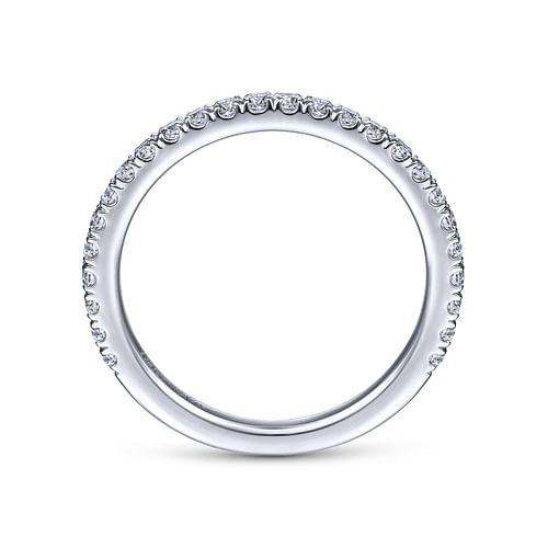 14K White Gold Matching Wedding Band