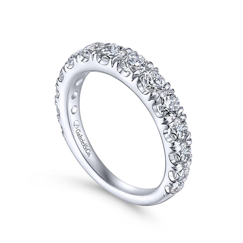 14K White Gold Matching Wedding Band