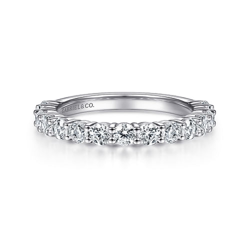 14K White Gold Matching Wedding Band