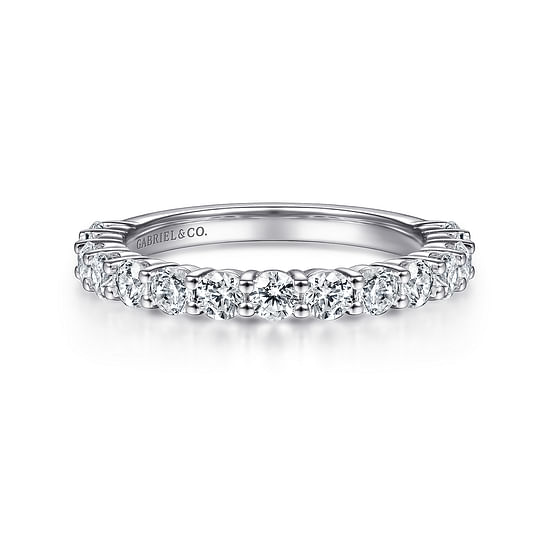 Gabriel - 14K White Gold Matching Wedding Band