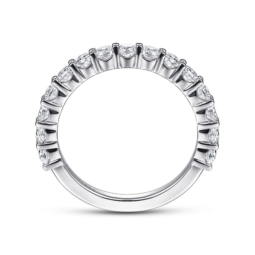 14K White Gold Matching Wedding Band