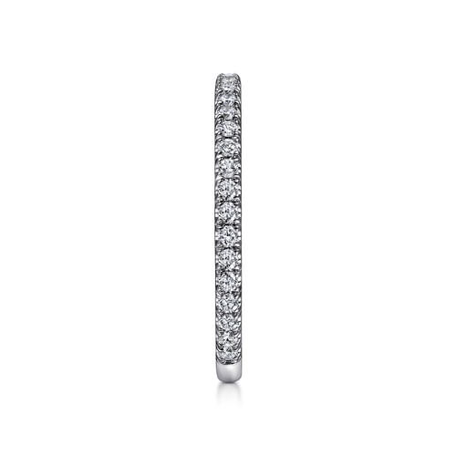 14K White Gold Matching Wedding Band