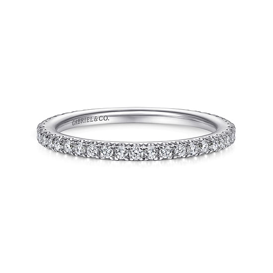 Gabriel - 14K White Gold Matching Wedding Band