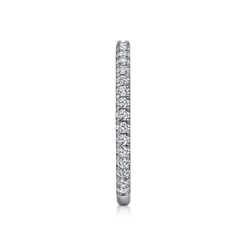 14K White Gold Matching Wedding Band