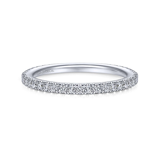 Gabriel - 14K White Gold Matching Wedding Band