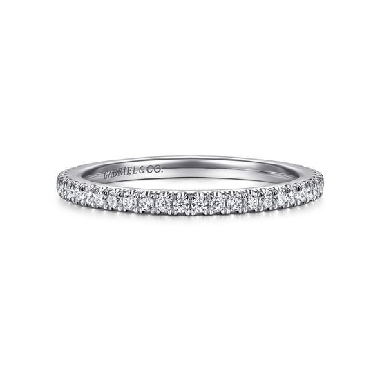 Gabriel - 14K White Gold Matching Wedding Band