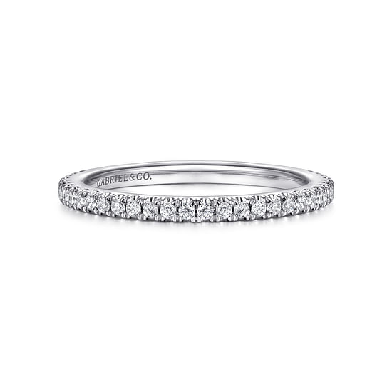 Gabriel - 14K White Gold Matching Wedding Band