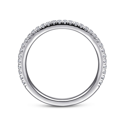 14K White Gold Matching Wedding Band