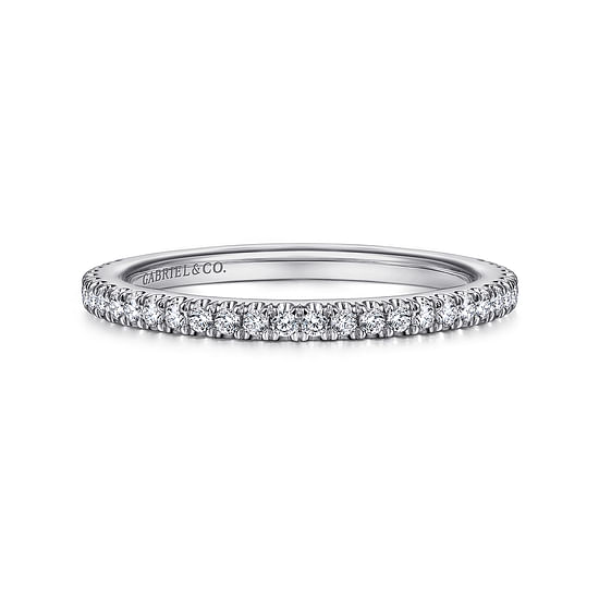 Gabriel - 14K White Gold Matching Wedding Band