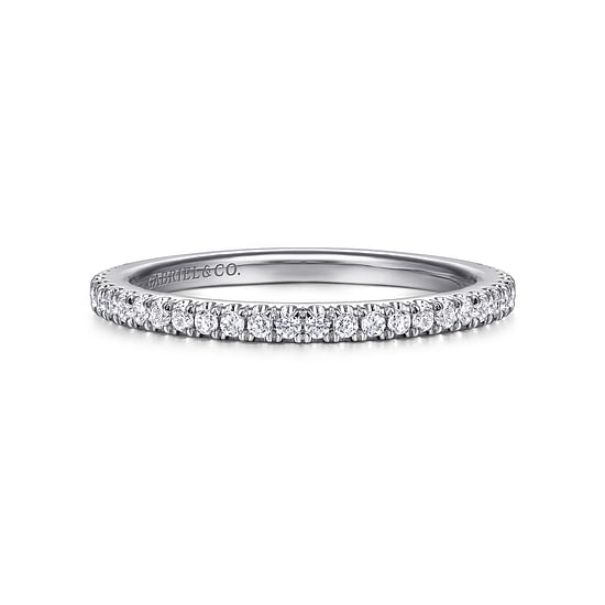 Gabriel - 14K White Gold Matching Wedding Band