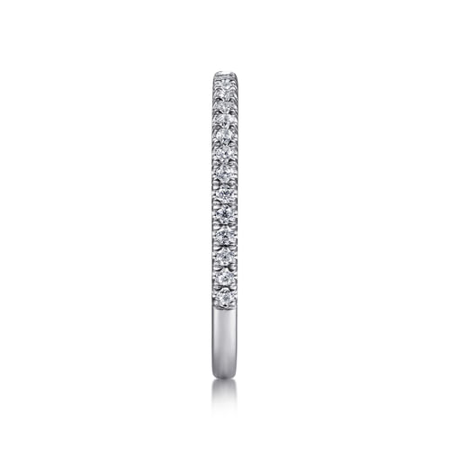 14K White Gold Matching Wedding Band