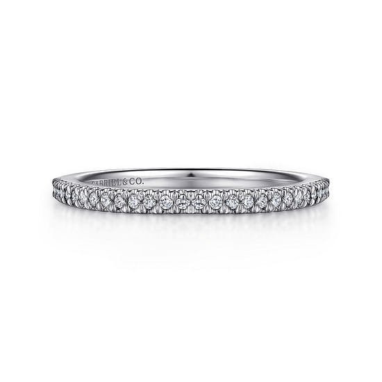 Gabriel - 14K White Gold Matching Wedding Band