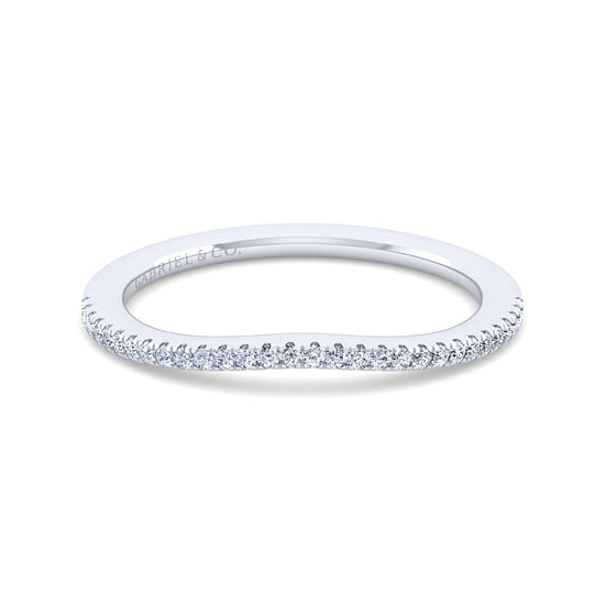 Gabriel - 14K White Gold Matching Wedding Band