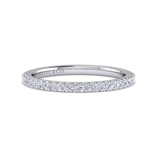 Gabriel - 14K White Gold Matching Wedding Band