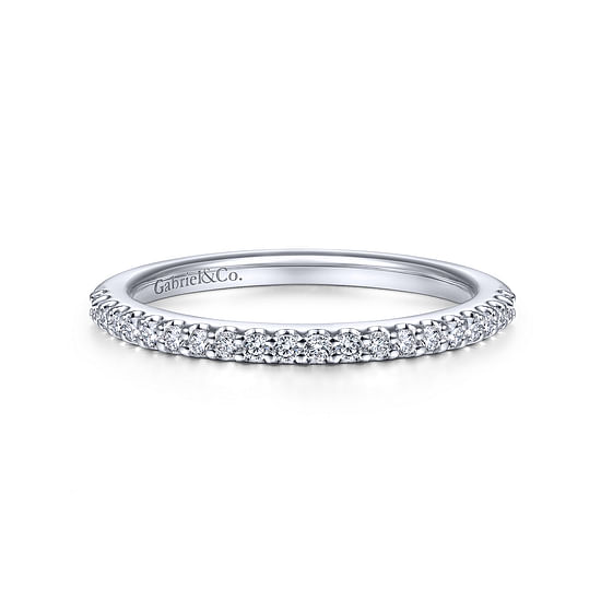 Gabriel - 14K White Gold Matching Wedding Band