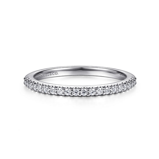 Gabriel - 14K White Gold Matching Wedding Band