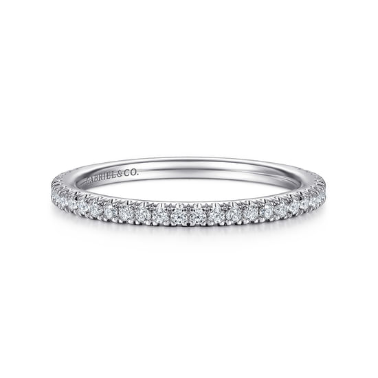 Gabriel - 14K White Gold Matching Wedding Band