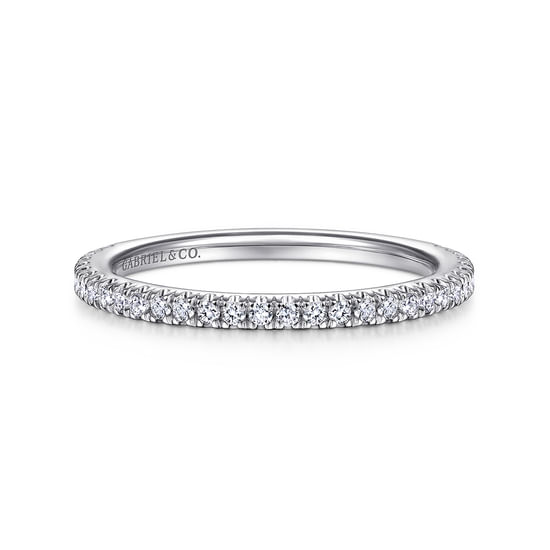Gabriel - 14K White Gold Matching Wedding Band