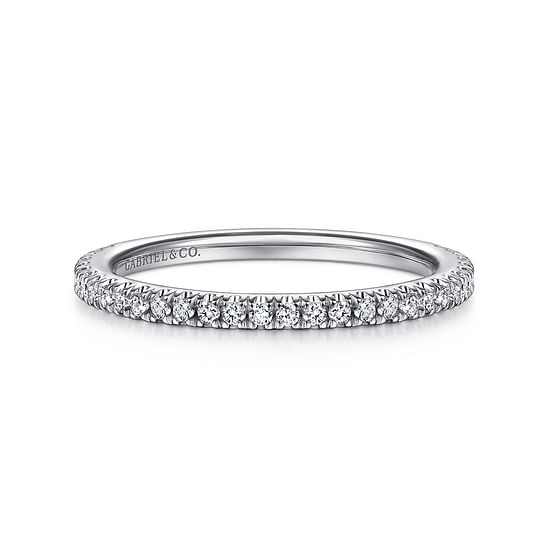 Gabriel - 14K White Gold Matching Wedding Band