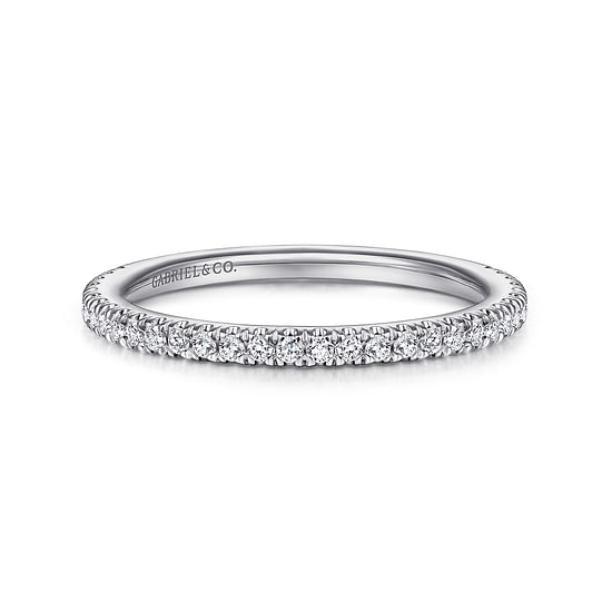 Gabriel - 14K White Gold Matching Wedding Band