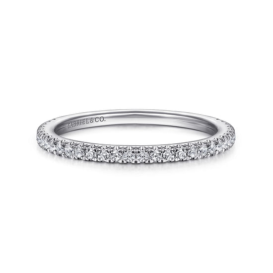 Gabriel - 14K White Gold Matching Wedding Band