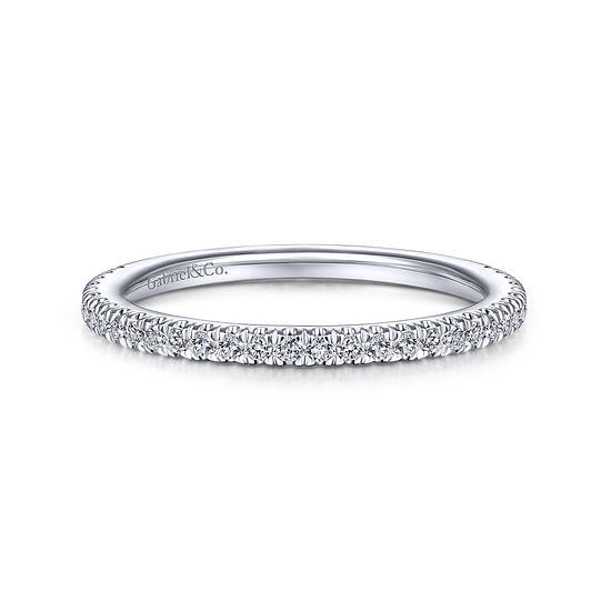 Gabriel - 14K White Gold Matching Wedding Band