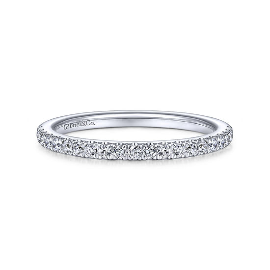 Gabriel - 14K White Gold Matching Wedding Band