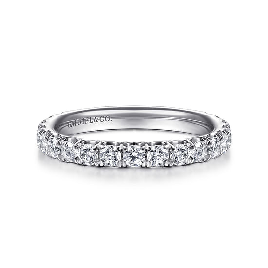 Gabriel - 14K White Gold Matching Wedding Band