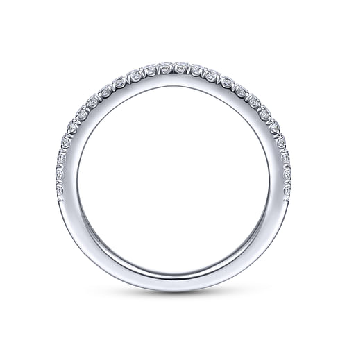 14K White Gold Matching Wedding Band