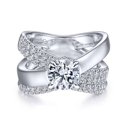 14K White Gold Matching Wedding Band