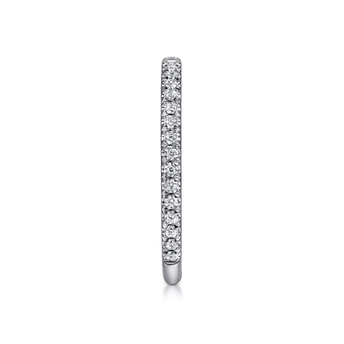 14K White Gold Matching Wedding Band