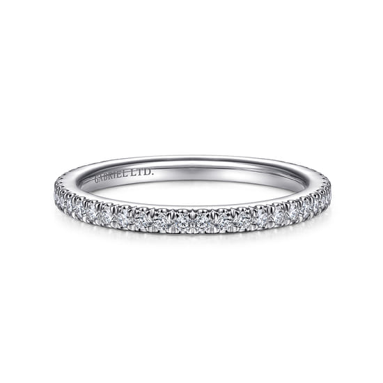 Gabriel - 14K White Gold Matching Wedding Band Gabriel - 14K White Gold Matching Wedding Band