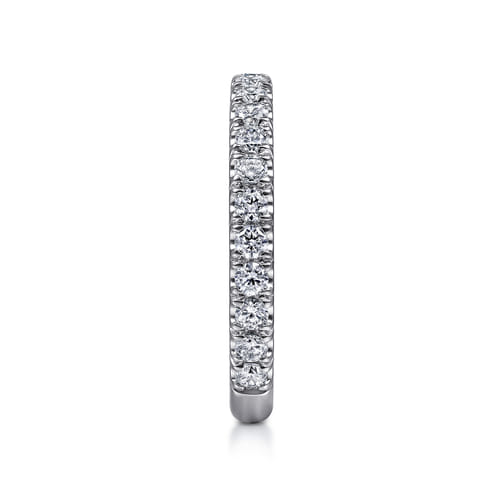 14K White Gold Matching Wedding Band