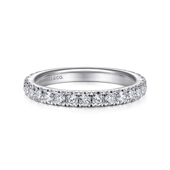 Gabriel - 14K White Gold Matching Wedding Band