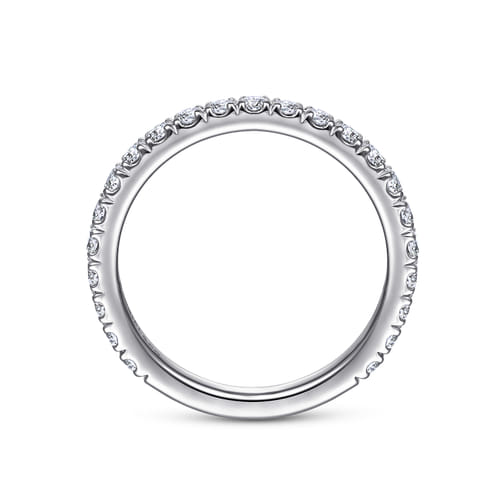14K White Gold Matching Wedding Band