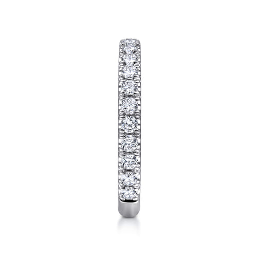 14K White Gold Matching Wedding Band