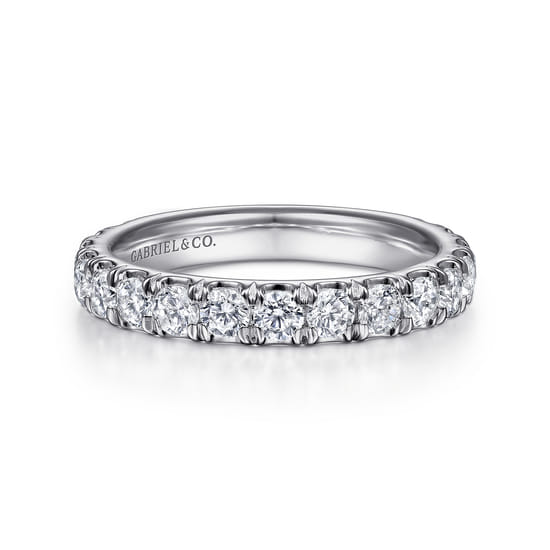 Gabriel - 14K White Gold Matching Wedding Band
